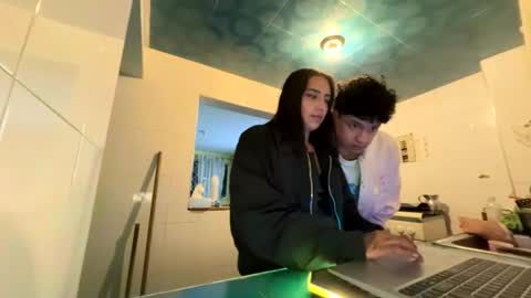 Snapshot of hotlatinocouple__ chatting on 07.12.26 Eevee Zoro online show from 07.12.26
