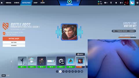 Snapshot of howhazy chatting on 02.12.26 howhazy online show from 02.12.26