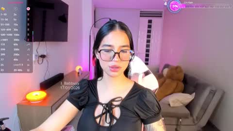 Snapshot of i_babbyyy chatting on 01.18.26 Helloouu im Abigail call me Abi MY NEW SHEDULE IS 1030PM online show from 01.18.26