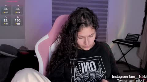 Snapshot of iam_nikki chatting on 12.03.24 On instagram Imm  NikkiHelp me reach 100 likes online show from 12.03.24