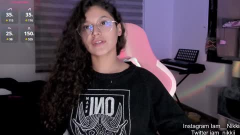 Snapshot of iam_nikki chatting on 12.03.24 On instagram Imm  NikkiHelp me reach 100 likes online show from 12.03.24