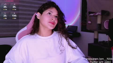 Snapshot of iam_nikki chatting on 12.05.24 On instagram Imm  NikkiHelp me reach 100 likes online show from 12.05.24