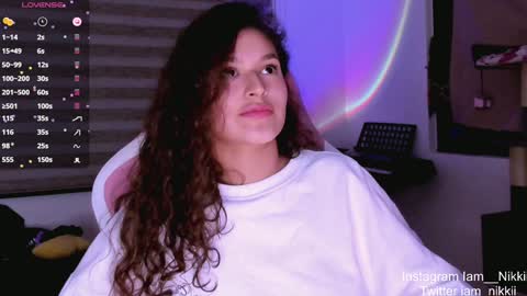 Snapshot of iam_nikki chatting on 12.07.24 On instagram Imm  NikkiHelp me reach 100 likes online show from 12.07.24