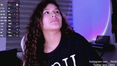 Snapshot of iam_nikki chatting on 12.10.24 On instagram Imm  NikkiHelp me reach 100 likes online show from 12.10.24