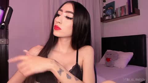 Snapshot of iammelody_ chatting on 01.22.25 Mel online show from 01.22.25