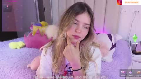 Snapshot of imlarisamaia chatting on 03.05.25 Larisa online show from 03.05.25