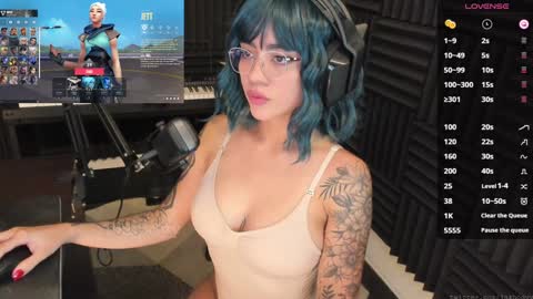 Snapshot of inkbodyy chatting on 12.06.24 Dayana online show from 12.06.24