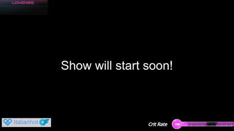 Snapshot of italianhorny2018 chatting on 01.07.25 Gio online show from 01.07.25