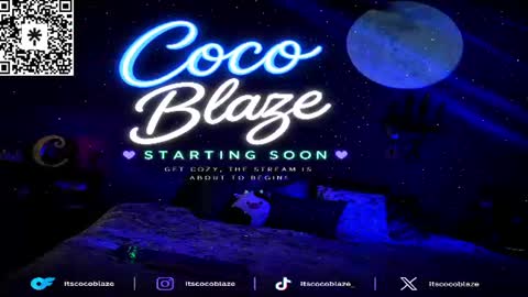 CoCo Blaze online show from 06.18.26