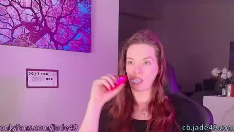 Snapshot of jade49 chatting on 03.20.26 Jade49 online show from 03.20.26