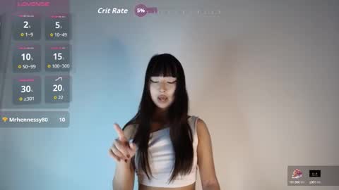 Snapshot of ji_yen chatting on 10.16.25 Jiyen online show from 10.16.25