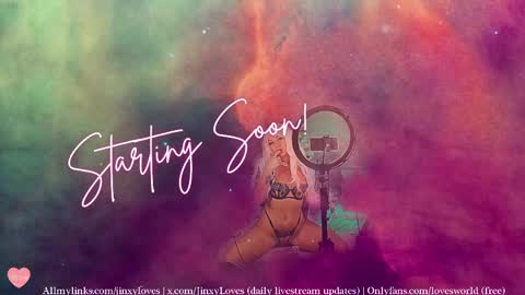 jinxy loves online show from 04.09.26