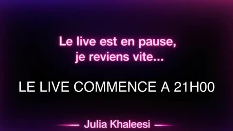 Julia Khaleesii online show from 03.28.26