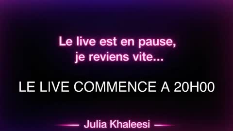 Julia Khaleesii online show from 04.03.26