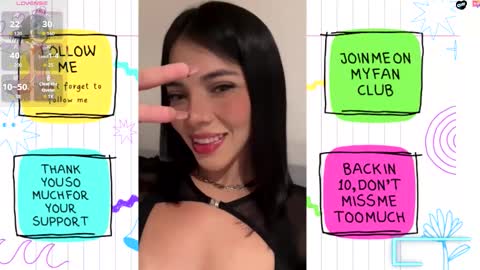 Snapshot of julietariverss chatting on 11.16.25 Julieta online show from 11.16.25