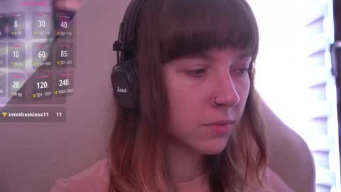 Snapshot of just_busking chatting on 11.22.25 Julia online show from 11.22.25