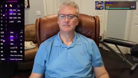 Snapshot of justavoyeurhere chatting on 12.02.25 Michael online show from 12.02.25