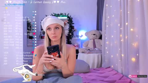 Snapshot of karamelsw chatting on 12.17.24 Julia online show from 12.17.24