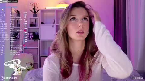 Snapshot of karamelsw chatting on 09.24.25 Julia online show from 09.24.25