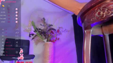 Snapshot of karlaebony_ts chatting on 10.19.25 KARLA online show from 10.19.25