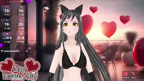 Snapshot of kimi_hentai chatting on 02.14.25 Kimi online show from 02.14.25