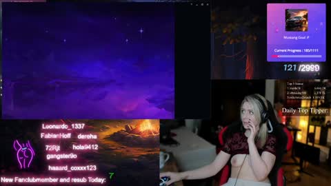 Wolfs Girl online show from 01.25.25