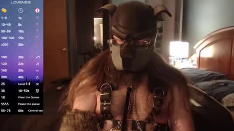 kinkywolf87 online show from 12.30.24