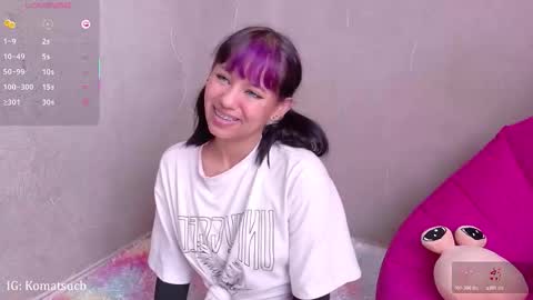 Snapshot of komatsu_ chatting on 12.02.25 Komatsu Lilith online show from 12.02.25