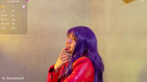 Snapshot of komatsu_ chatting on 02.07.26 Komatsu Lilith online show from 02.07.26