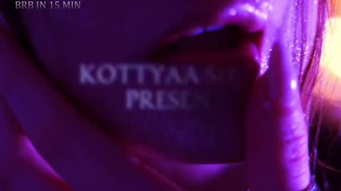 Kottyaa cb FOLLOWING  online show from 01.08.25