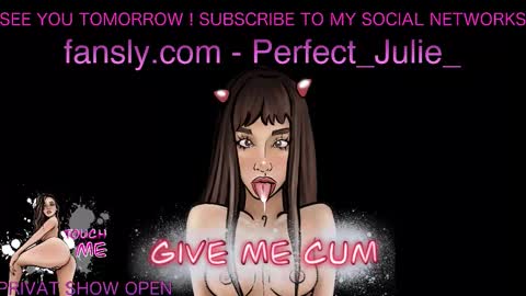  MY NAME IS JULIA  TO SEE MORE 18 CONTENT YOU CAN SUBSCRIBE TO  FANSLY -  online show from 02.15.26