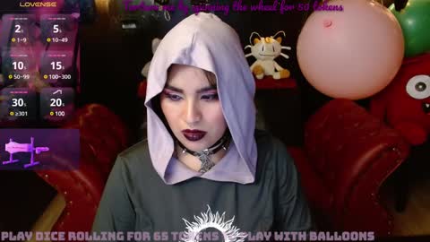 Snapshot of kureiji_fetish chatting on 02.01.25 Fetiche Woman online show from 02.01.25