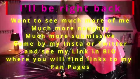 Latex Lacie online show from 09.22.25