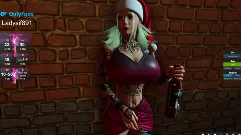 Snapshot of lady_sif_ chatting on 12.10.24 lady_sif_ online show from 12.10.24