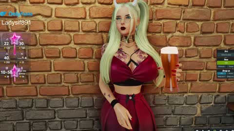 Snapshot of lady_sif_ chatting on 12.17.24 lady_sif_ online show from 12.17.24