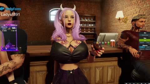 Snapshot of lady_sif_ chatting on 12.23.24 lady_sif_ online show from 12.23.24