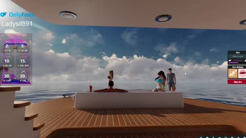 Snapshot of lady_sif_ chatting on 12.24.24 lady_sif_ online show from 12.24.24