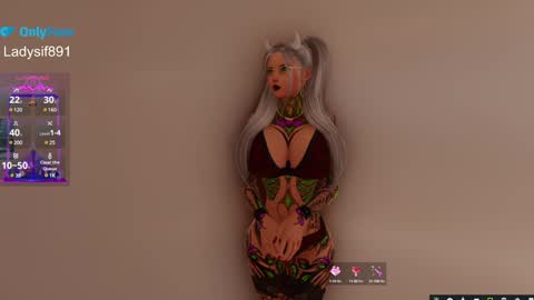 Snapshot of lady_sif_ chatting on 12.31.24 lady_sif_ online show from 12.31.24