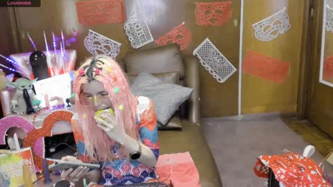 Snapshot of laflakita21 chatting on 02.06.25 Skinnygirl online show from 02.06.25