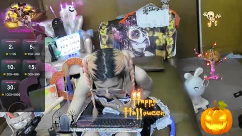 Snapshot of laflakita21 chatting on 10.31.25 Skinnygirl online show from 10.31.25