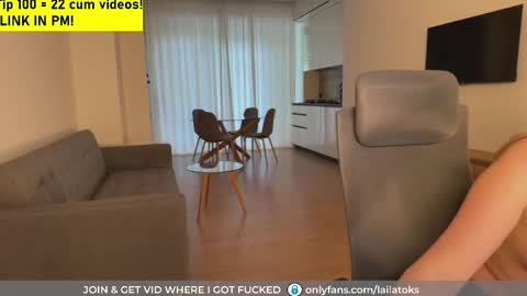 Snapshot of lailatoks chatting on 05.19.26 lailatoks - TIP 100 tks get all my videos 22 VIDEOS SQUIRT PUSSY DILDO online show from 05.19.26