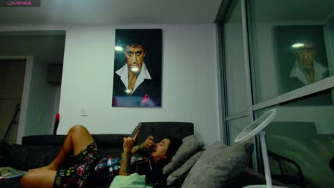 Snapshot of latin_couple77 chatting on 01.24.25 Sara y Andy online show from 01.24.25