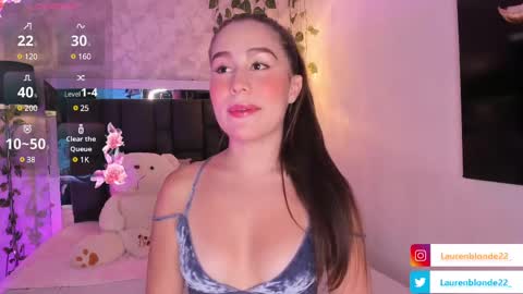 Lauren Blonde online show from 02.22.25