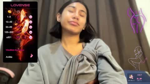 Snapshot of leihanlei chatting on 10.21.25 leihanlei online show from 10.21.25