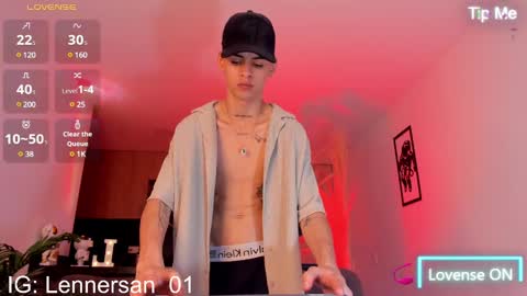 Lenner INDEPENDENT MODEL online show from 02.22.25