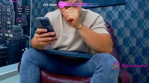 Snapshot of leon_ssmoron chatting on 07.19.26 Leon Smoron online show from 07.19.26