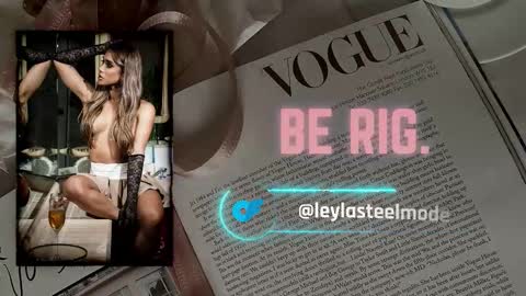 Snapshot of leyla_steel chatting on 03.11.26 INSTA leylasteel model online show from 03.11.26