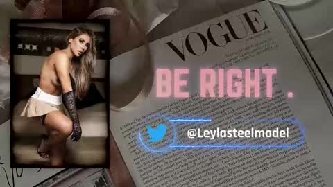 Snapshot of leyla_steel chatting on 03.13.26 INSTA leylasteel model online show from 03.13.26