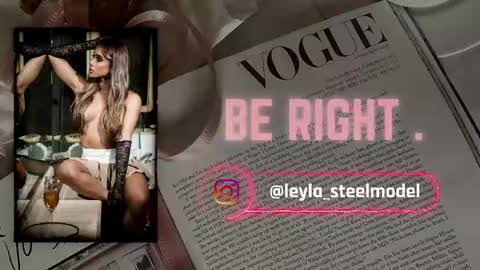 INSTA leylasteel model         online show from 04.01.26