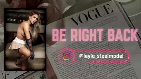 INSTA leylasteel model         online show from 04.26.26